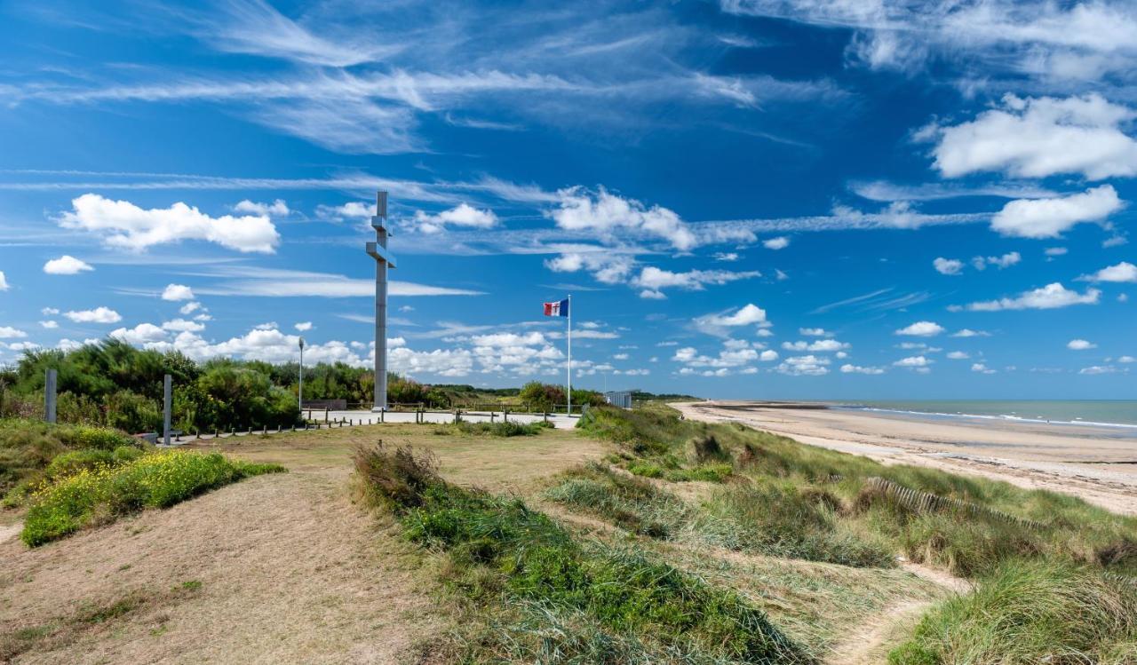 Appartement Spacieux Avec Balcon - A 50M De La Plage Courseulles-sur-Mer Zewnętrze zdjęcie